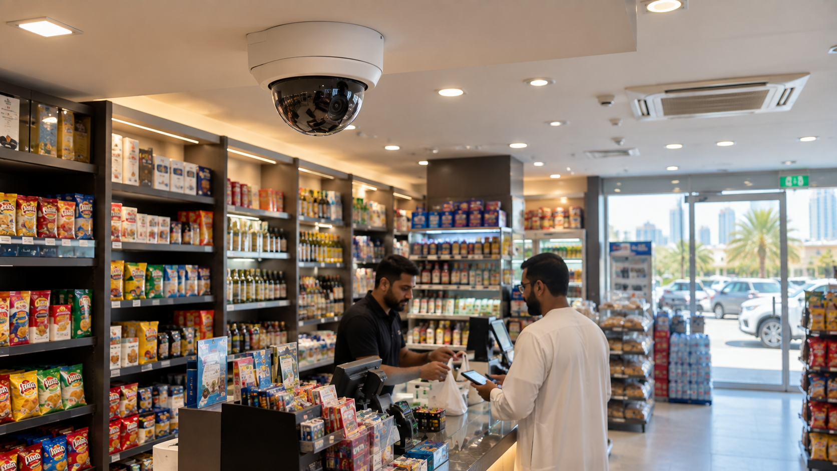 Commercial CCTV Installation in Dubai