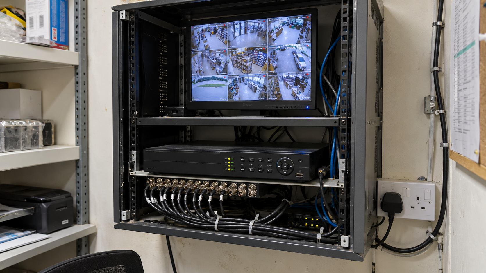 DVR Installation in Dubai