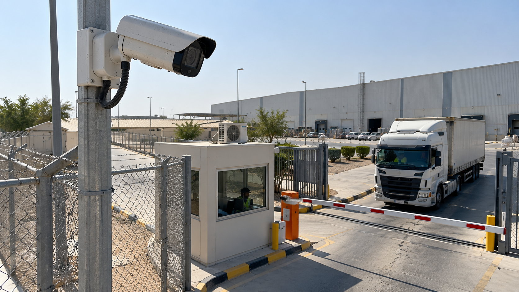 Warehouse CCTV Installation in Dubai